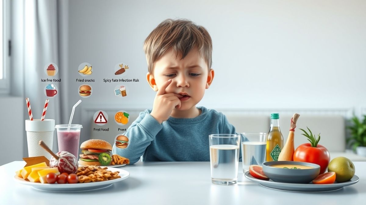 क्या खाने से बच्चों में गले का इन्फेक्शन ज्यादा होता है - बच्चों में गले का इन्फेक्शन