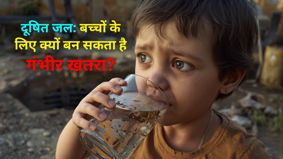 दूषित जल का सेहत पर असर बच्चों के लिए क्यों बन सकता है गंभीर खतरा