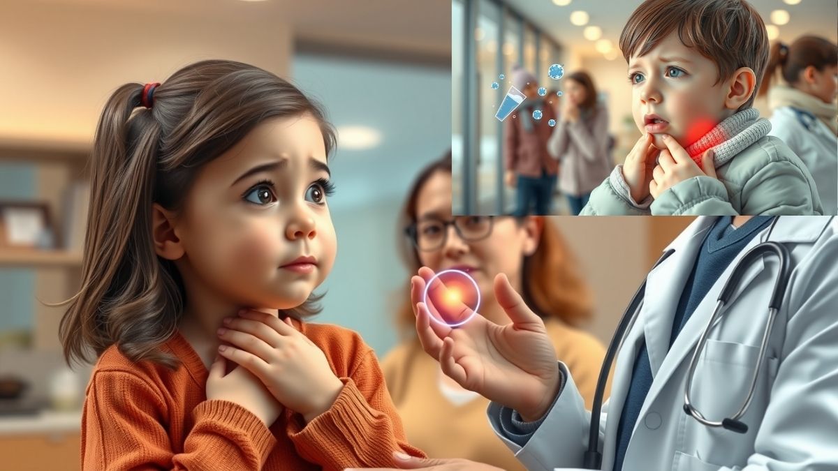 बच्चों में गले का इन्फेक्शन का मुख्य कारण क्या है