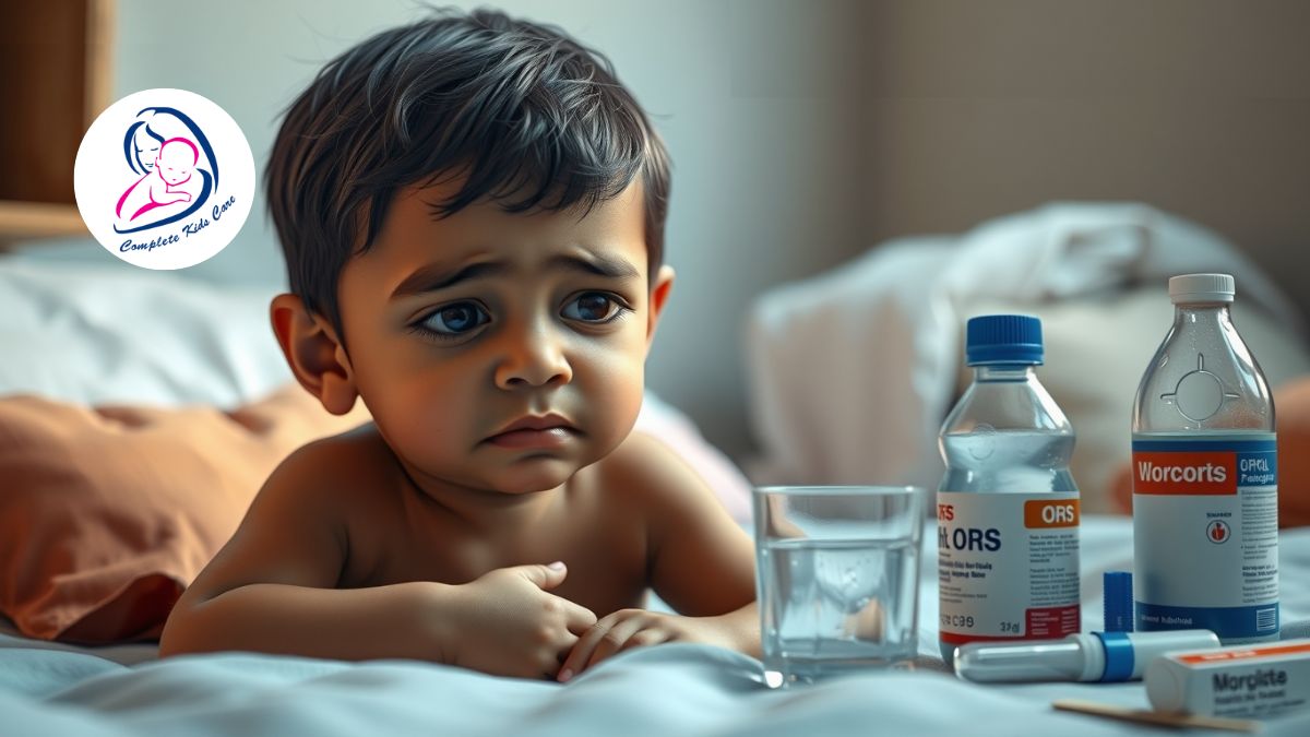 बच्चों में तेज बुखार और उल्टी दस्त के दौरान क्या करें?