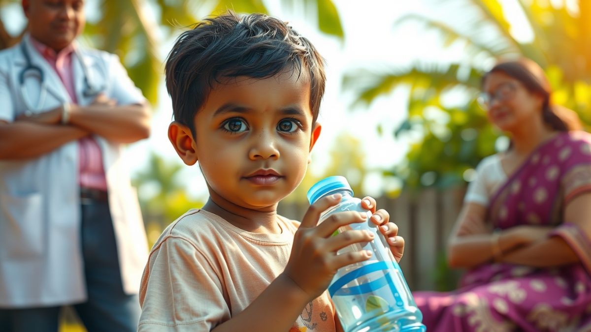 बच्चों में गर्मियों में होने वाली बीमारियाँ - डिहाइड्रेशन