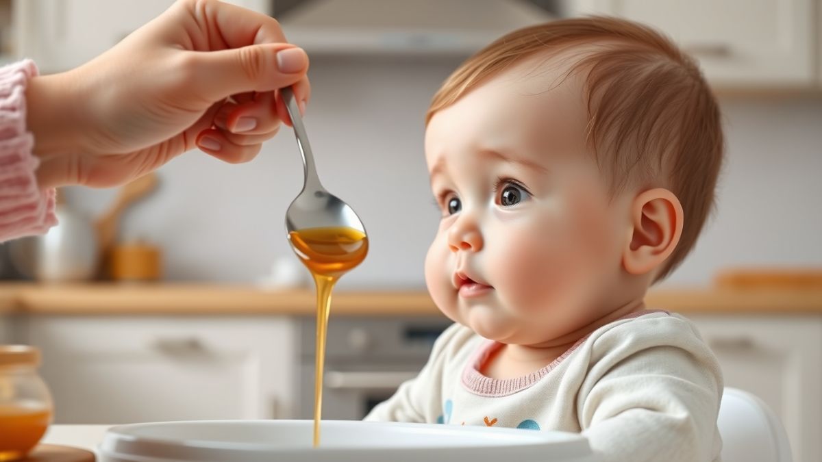 शहद (Honey) - 6 महीने तक केवल मां का दूध