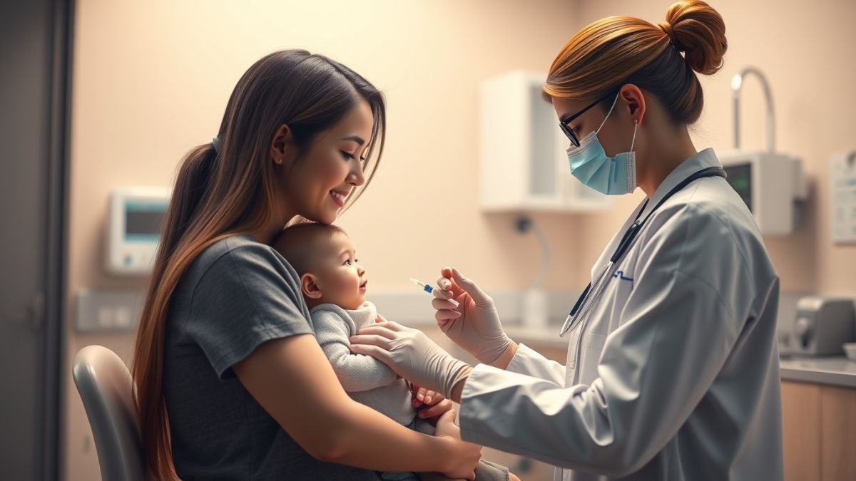 बच्चों में खसरा का टीका